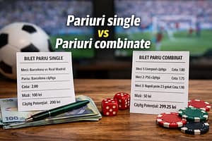 Strategii Pariuri single vs pariuri combinate